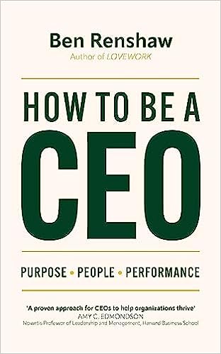 Book cover of How To Be A CEO